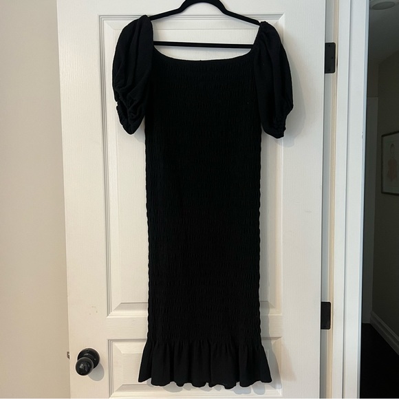 Never Fully Dressed Black Off Shoulder Dress - Picture 3 of 7